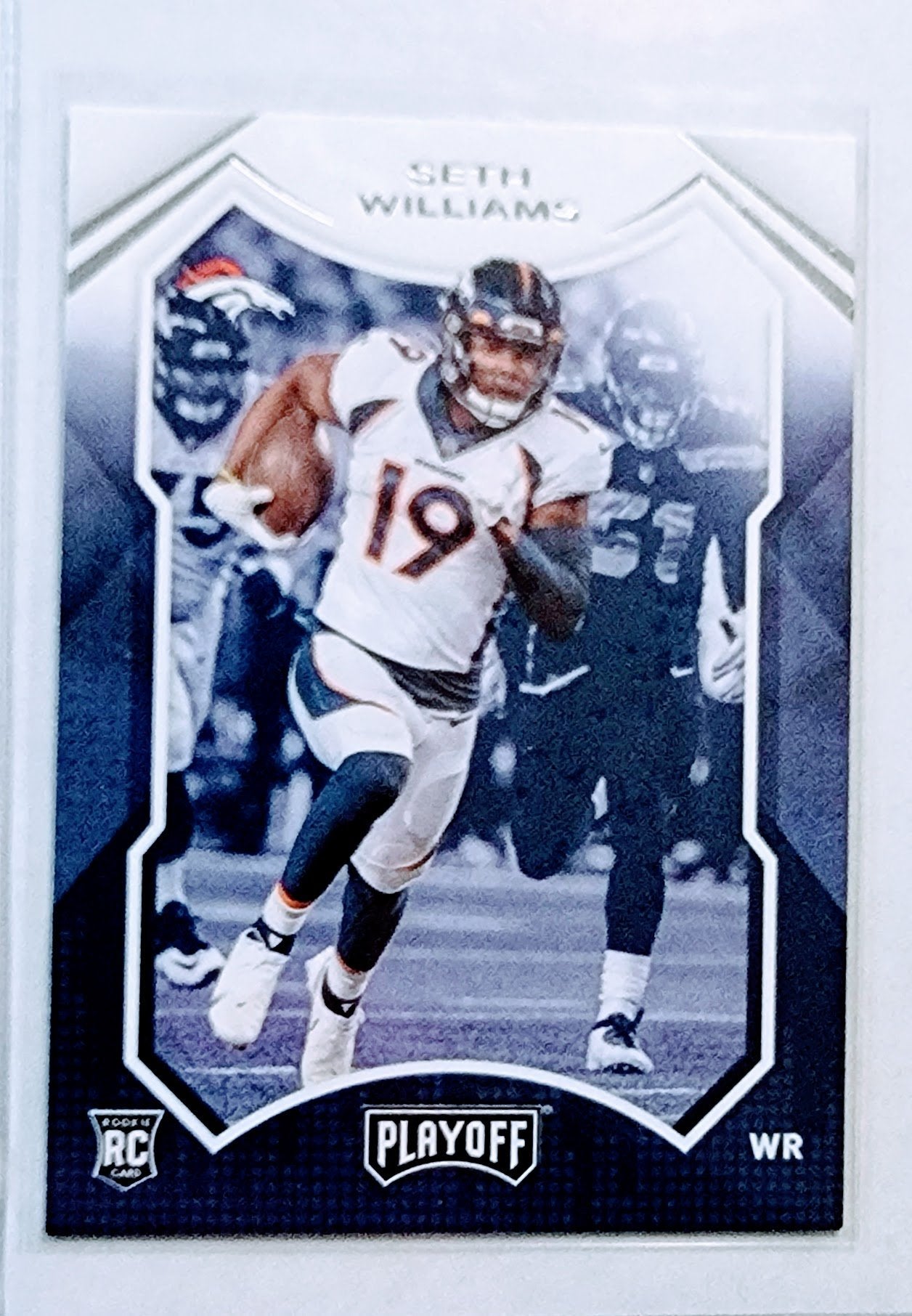 2021 Panini Playoff Seth Williams Rookie Football Card AVM1 simple Xclusive Collectibles