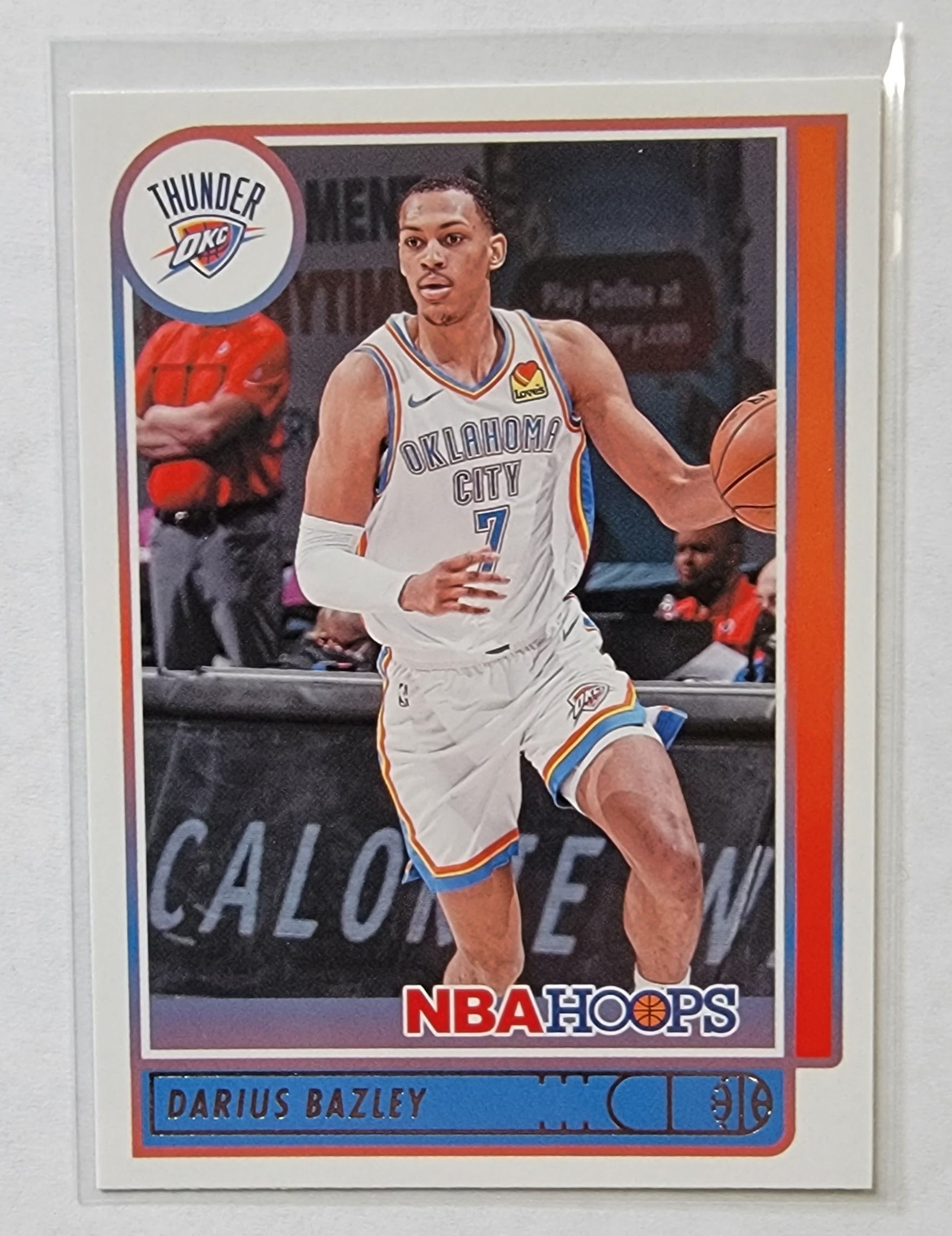 2021-22 Panini NBA Hoops Darius Bazley Basketball Card AVM1 simple Xclusive Collectibles