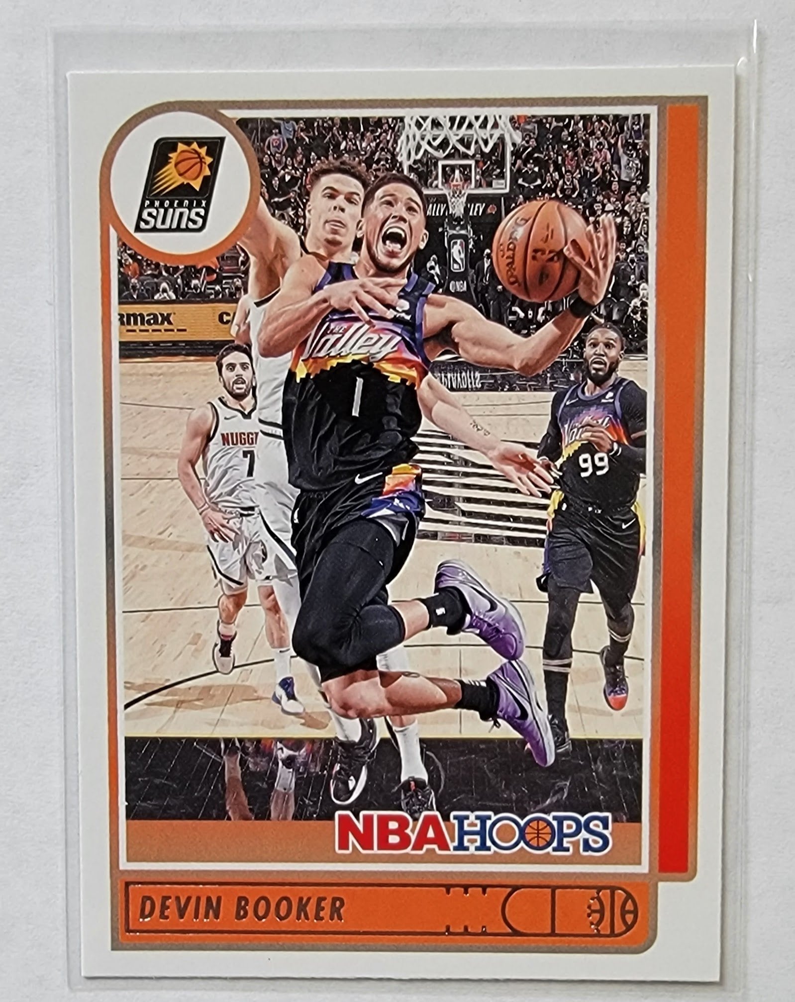 2021-22 Panini NBA Hoops Devin Booker Basketball Card AVM1 simple Xclusive Collectibles