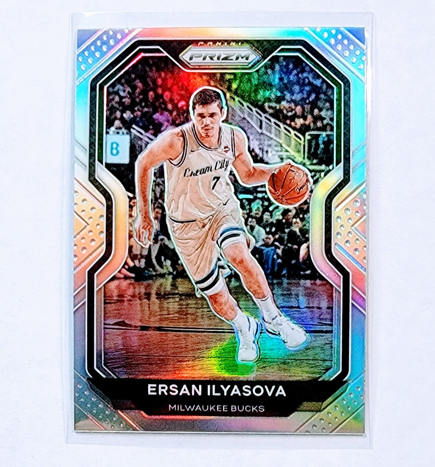 2020-21 Panini Prizm Ersan Ilyasova Silver Prizm Basketball Card AVM1 simple Xclusive Collectibles