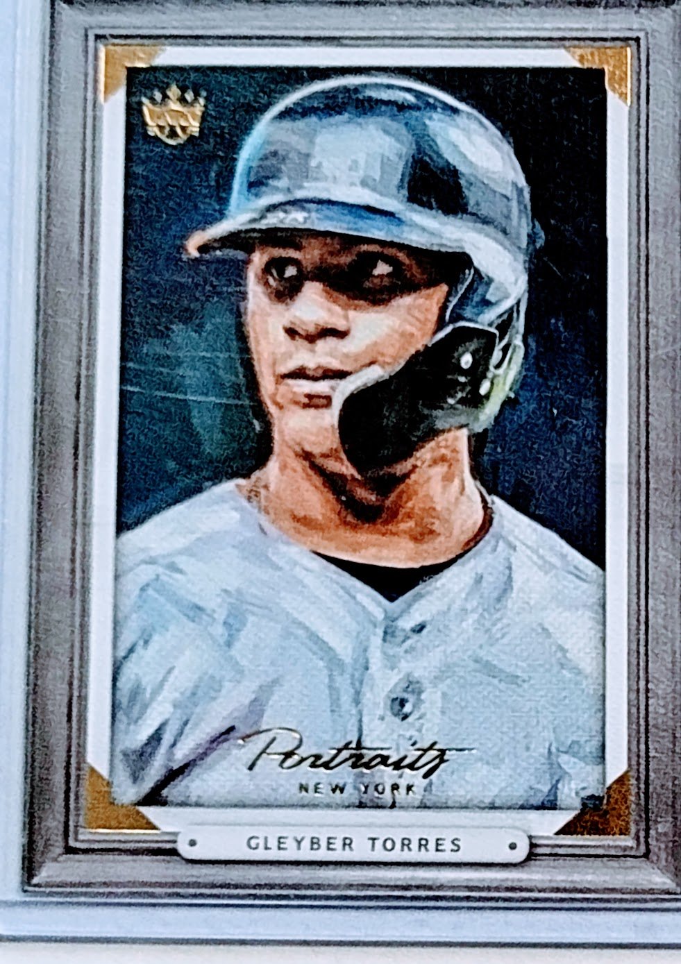 2019 Panini Diamond Kings Gleyber Torres Portraits Insert Baseball Card TPTV simple Xclusive Collectibles