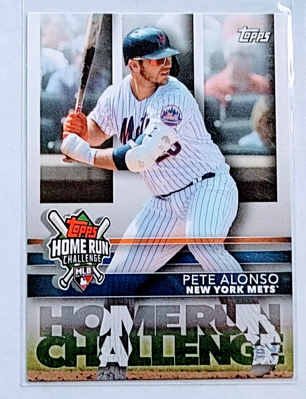 2020 Topps Pete Alonso Homerun Challenge Unscratched Promo Baseball Card TPTV simple Xclusive Collectibles