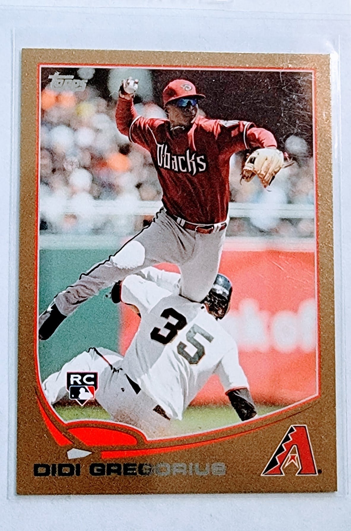 2013 Topps Didi Gregorius Gold #'d/2013 Insert Rookie Baseball Card TPTV simple Xclusive Collectibles