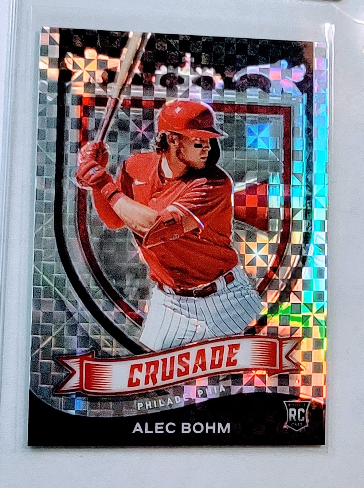 2021 Panini Chronicles Alec Bohm Building Blocks Rookie Baseball Card AVM1 simple Xclusive Collectibles