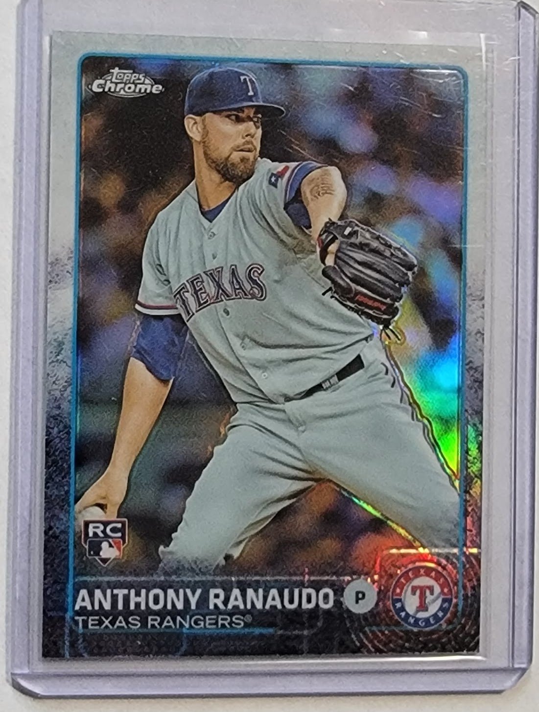 2015 Topps Chrome Anthony Ranaudo Rookie Refractor Baseball Card TPTV simple Xclusive Collectibles