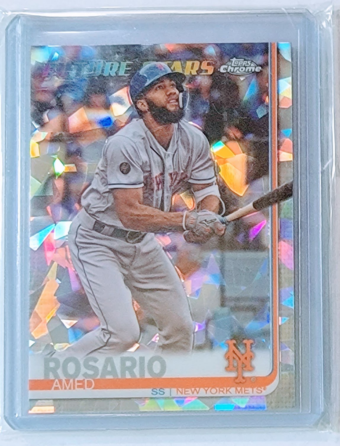 2019 Topps Chrome Sapphire Amed Rosario Future Stars Baseball Card simple Xclusive Collectibles
