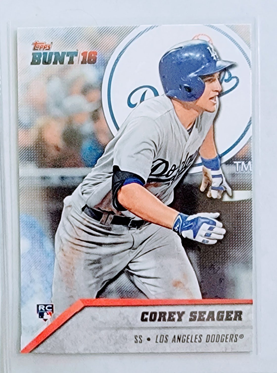 2016 Topps Bunt Corey Seager Rookie Baseball Card TPTV simple Xclusive Collectibles