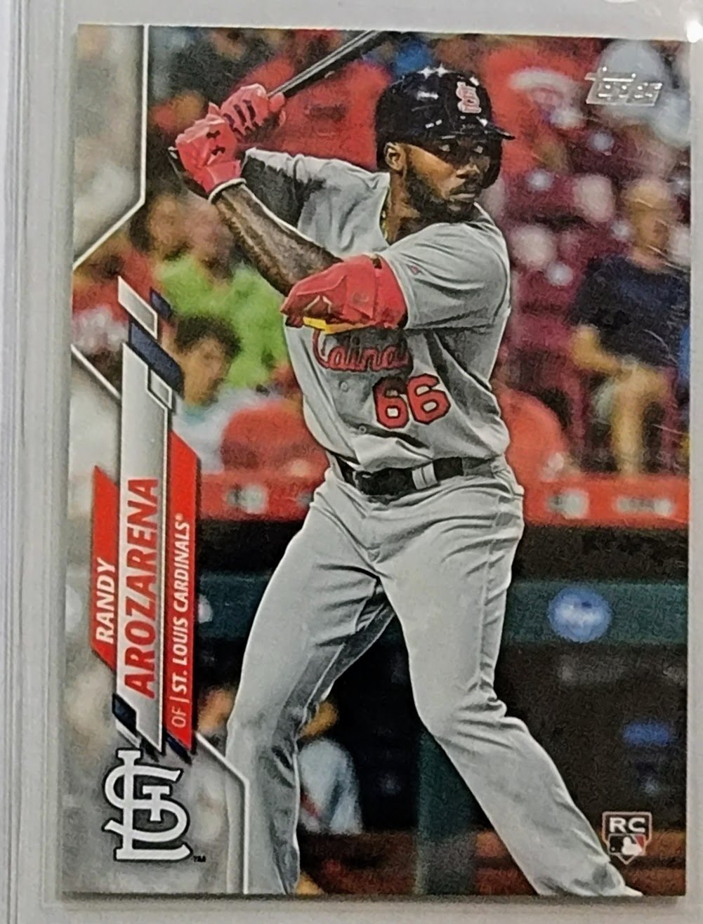 2020 Topps Randy Arozerena Rookie Baseball Card TPTV simple Xclusive Collectibles