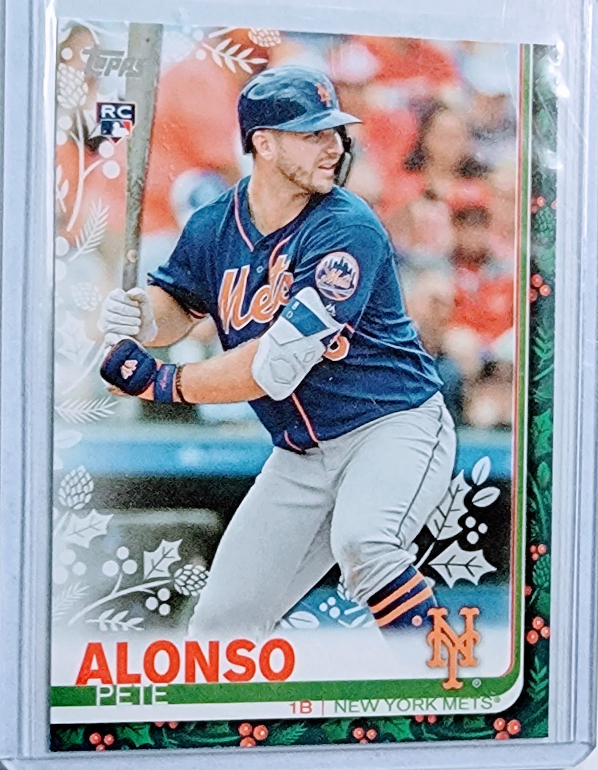 2019 Topps Holiday Pete Alonso Rookie Baseball Card TPTV simple Xclusive Collectibles