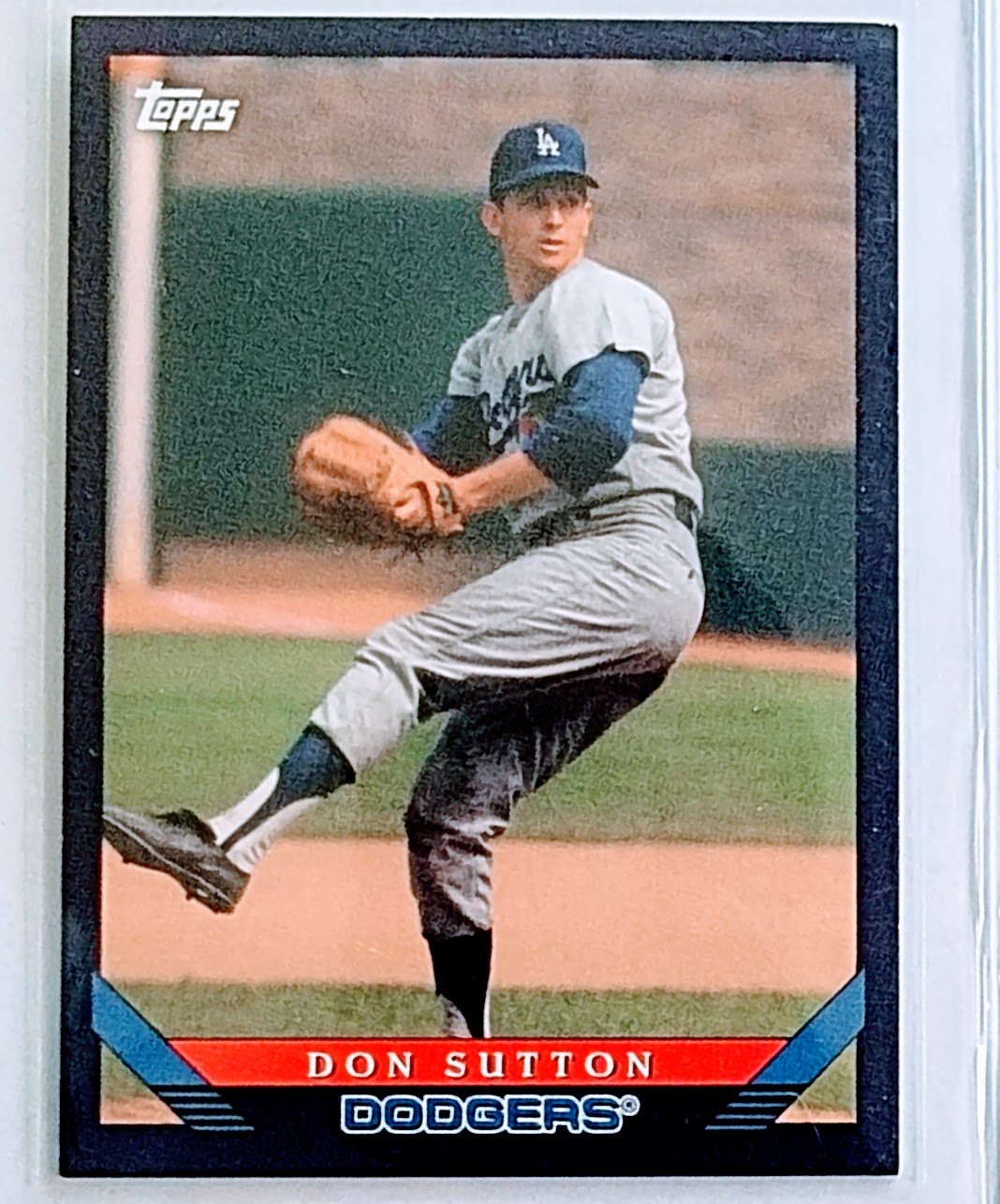 2020 Topps Archive Don Sutton 1993 Black Border Baseball Card TPTV simple Xclusive Collectibles
