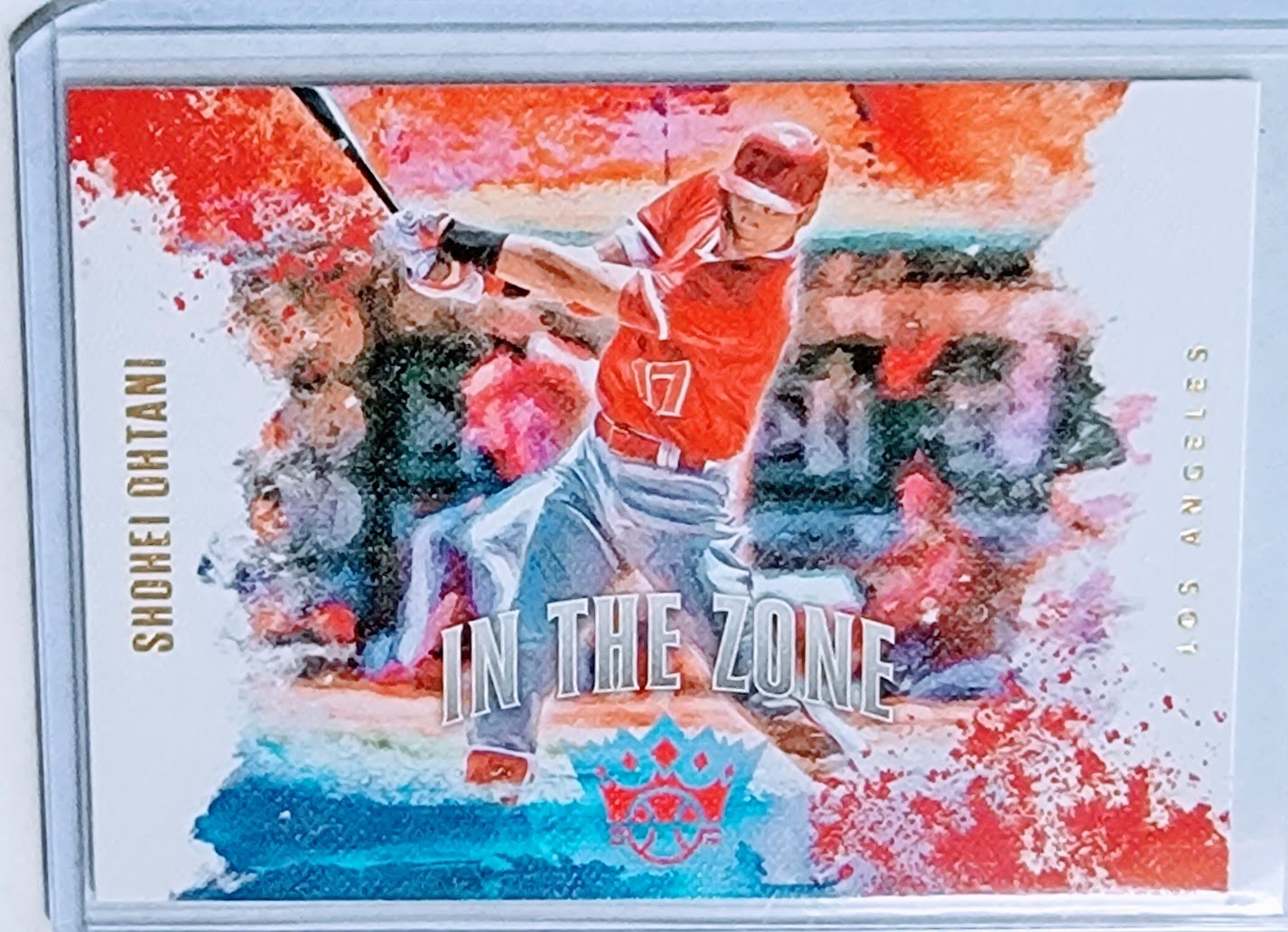2020 Diamond Kings Shohei Ohtani In the Zone Los Angeles Angels
