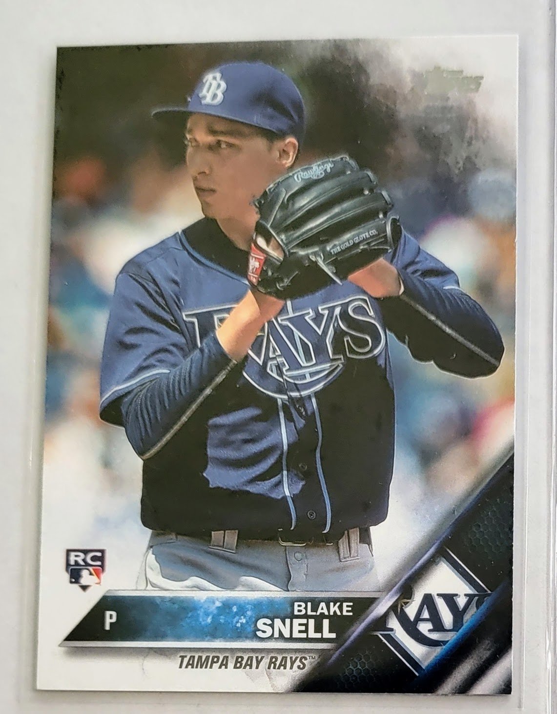 2016 Topps Blake Snell Rookie Baseball Card TPTV simple Xclusive Collectibles