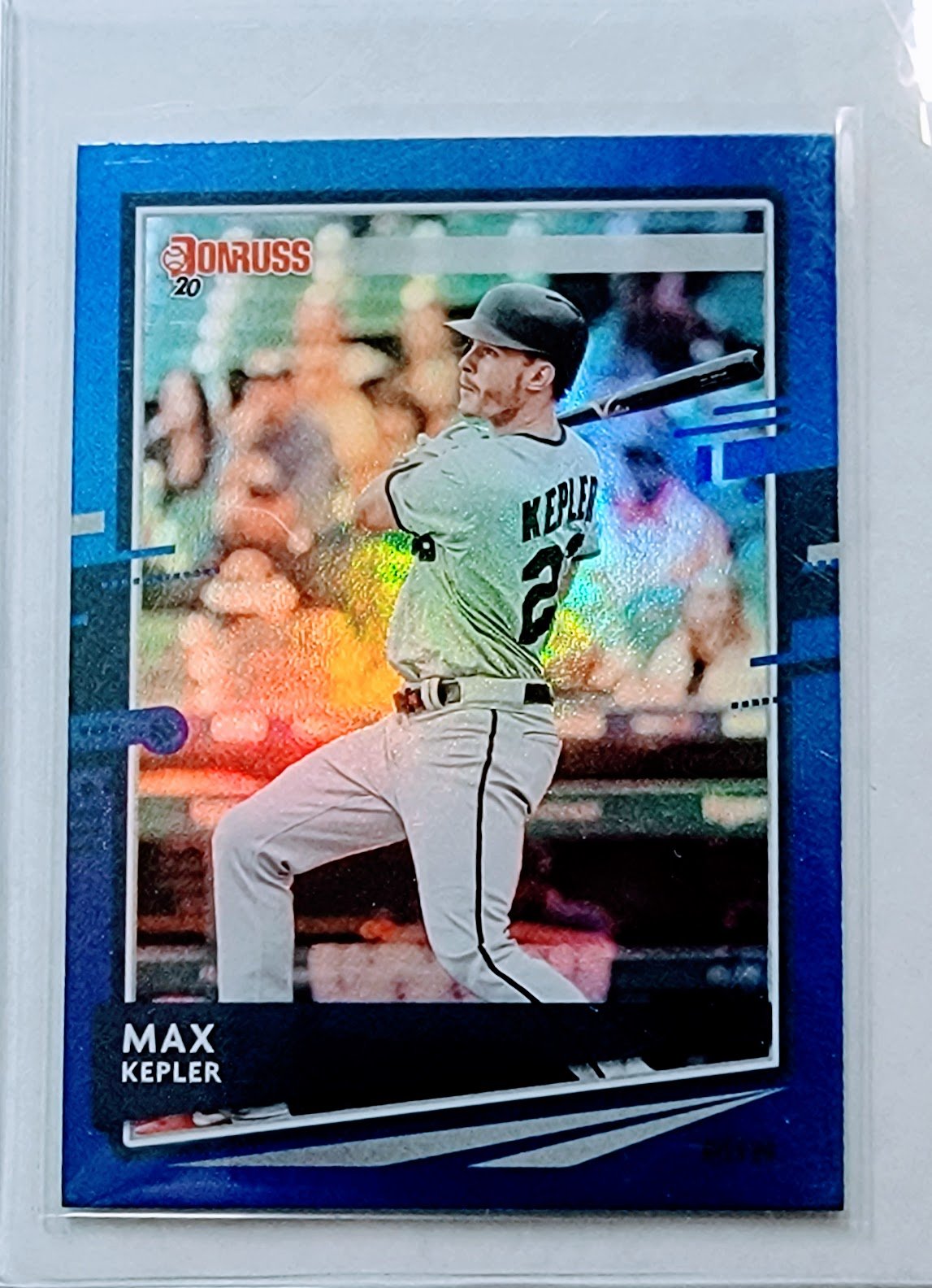 2020 Donruss Max Kepler Refractor Baseball Card TPTV simple Xclusive Collectibles