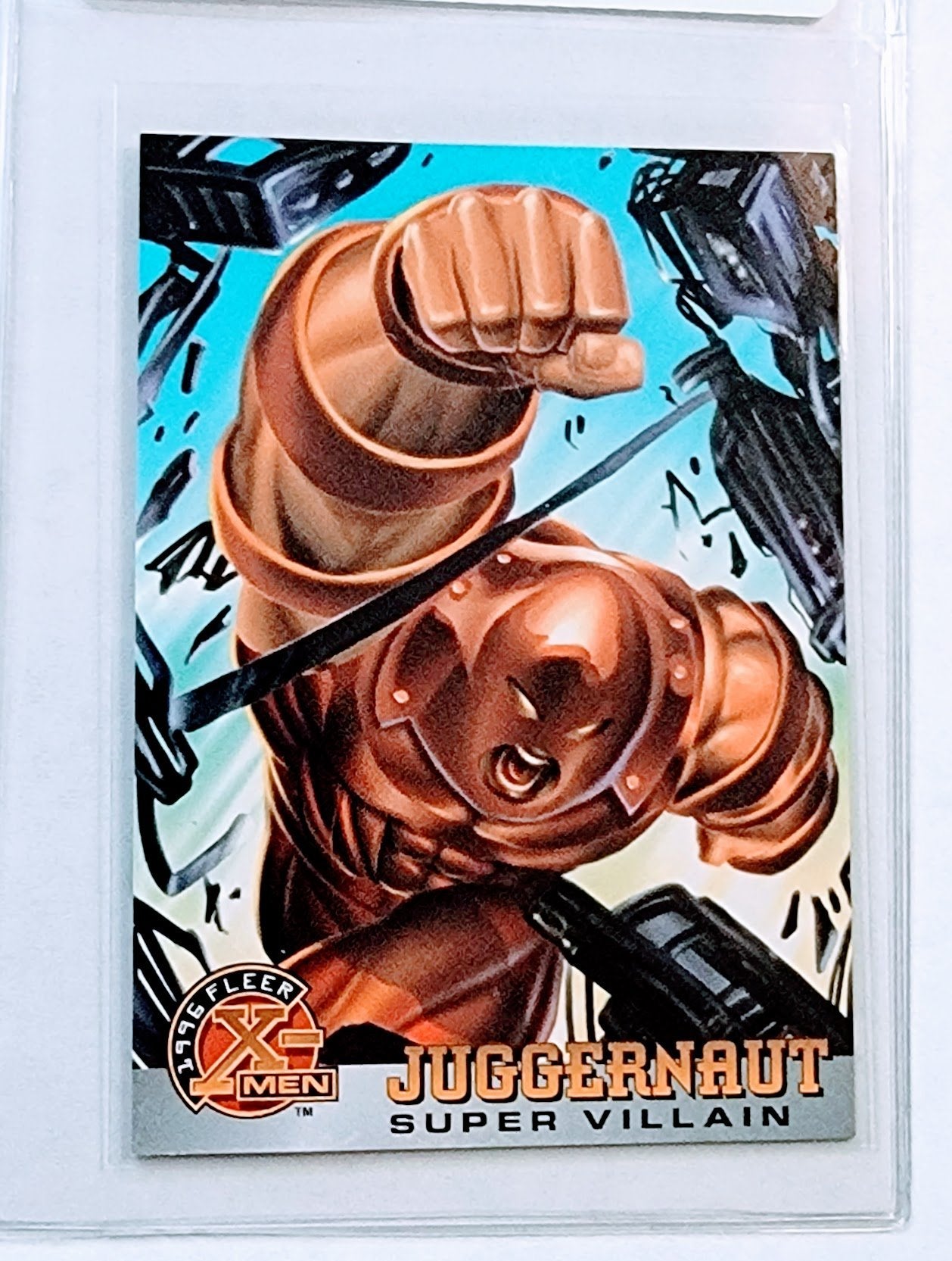 1996 Fleer X-Men Juggernaut Super Villain Marvel Trading Card VG 2AVM1 simple Xclusive Collectibles