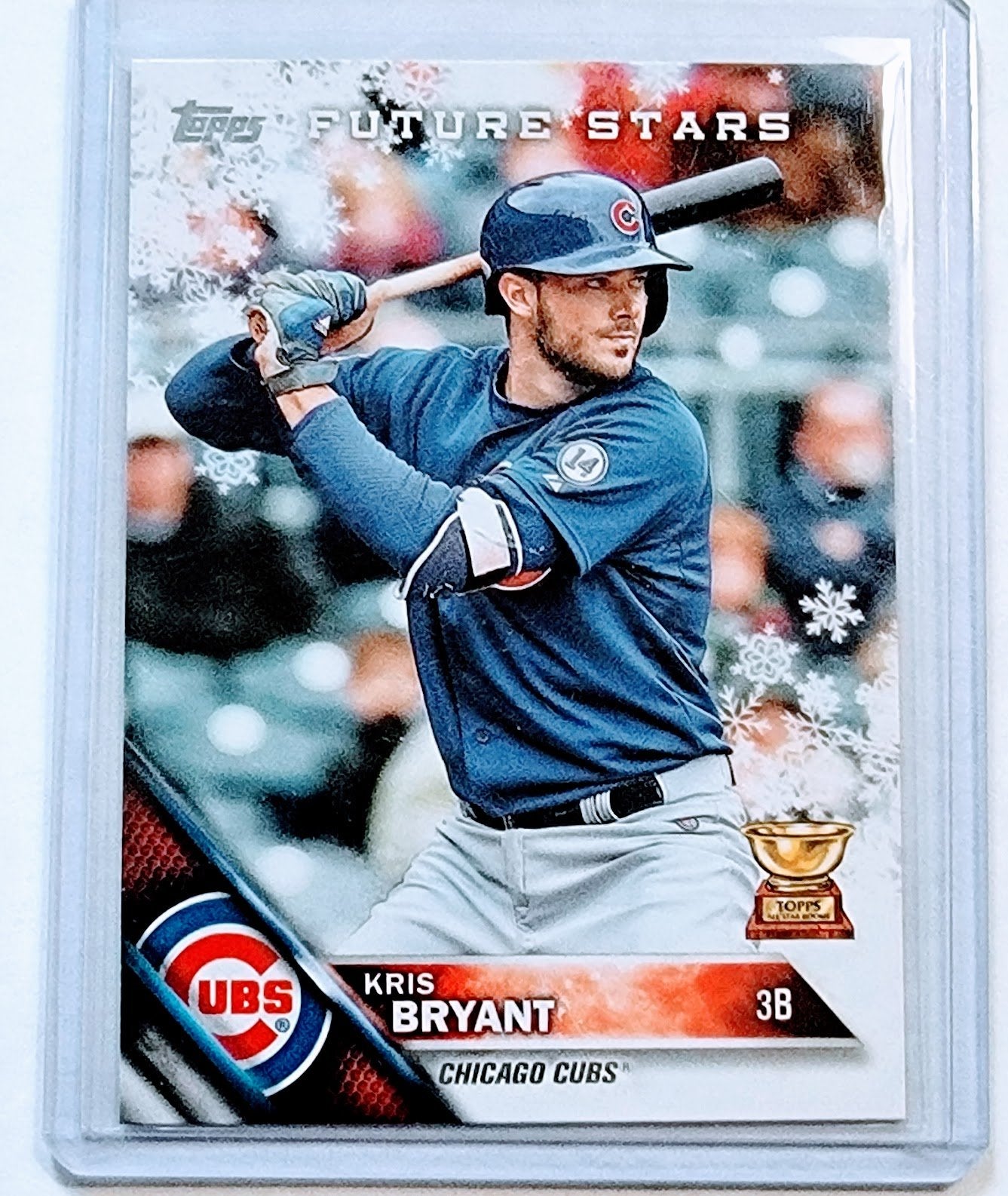 2016 Topps Holiday Kris Bryant Future Stars All Star Rookie Baseball Card TPTV simple Xclusive Collectibles