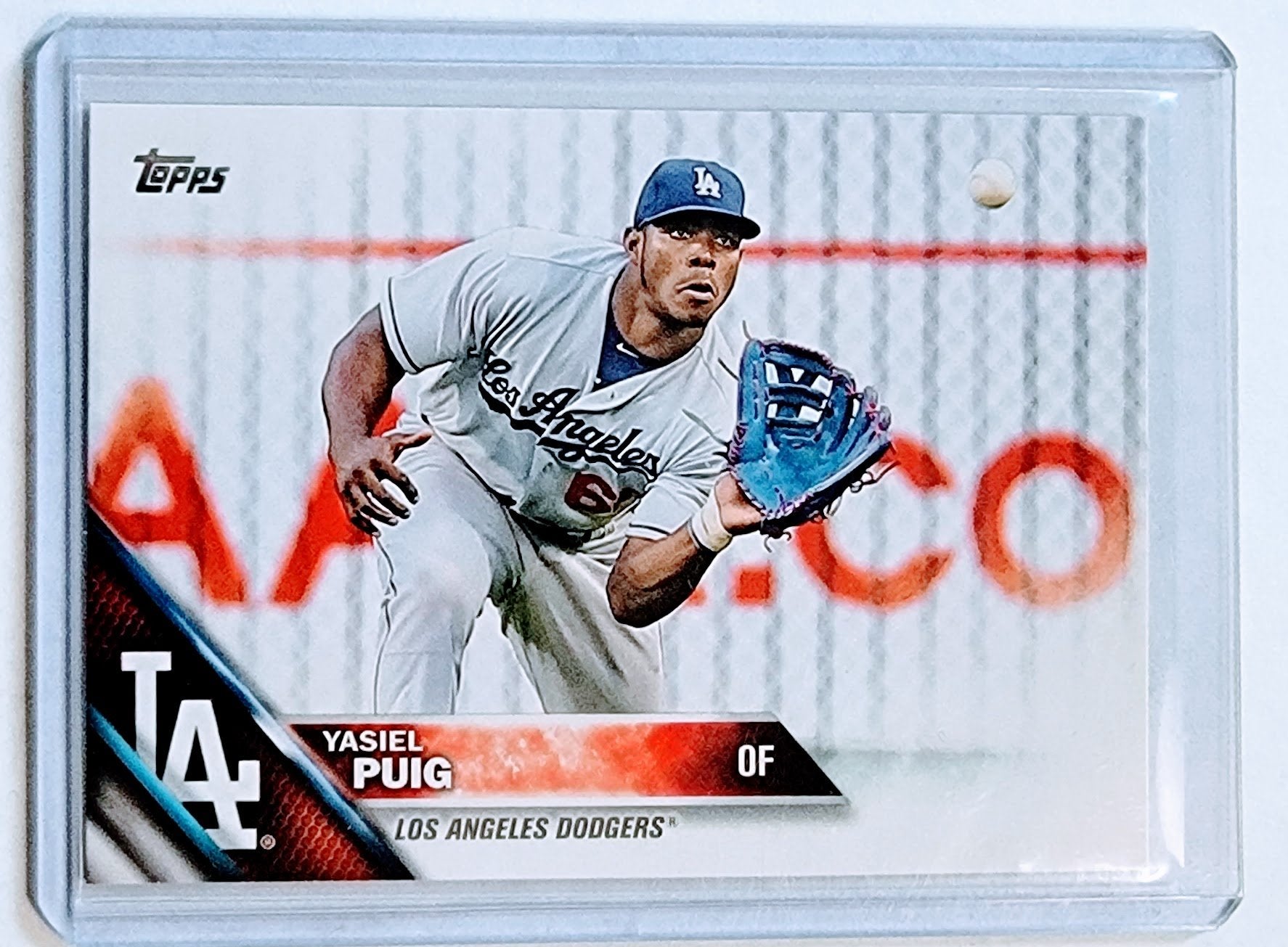 2016 Topps Yasiel Puig Baseball Card TPTV simple Xclusive Collectibles