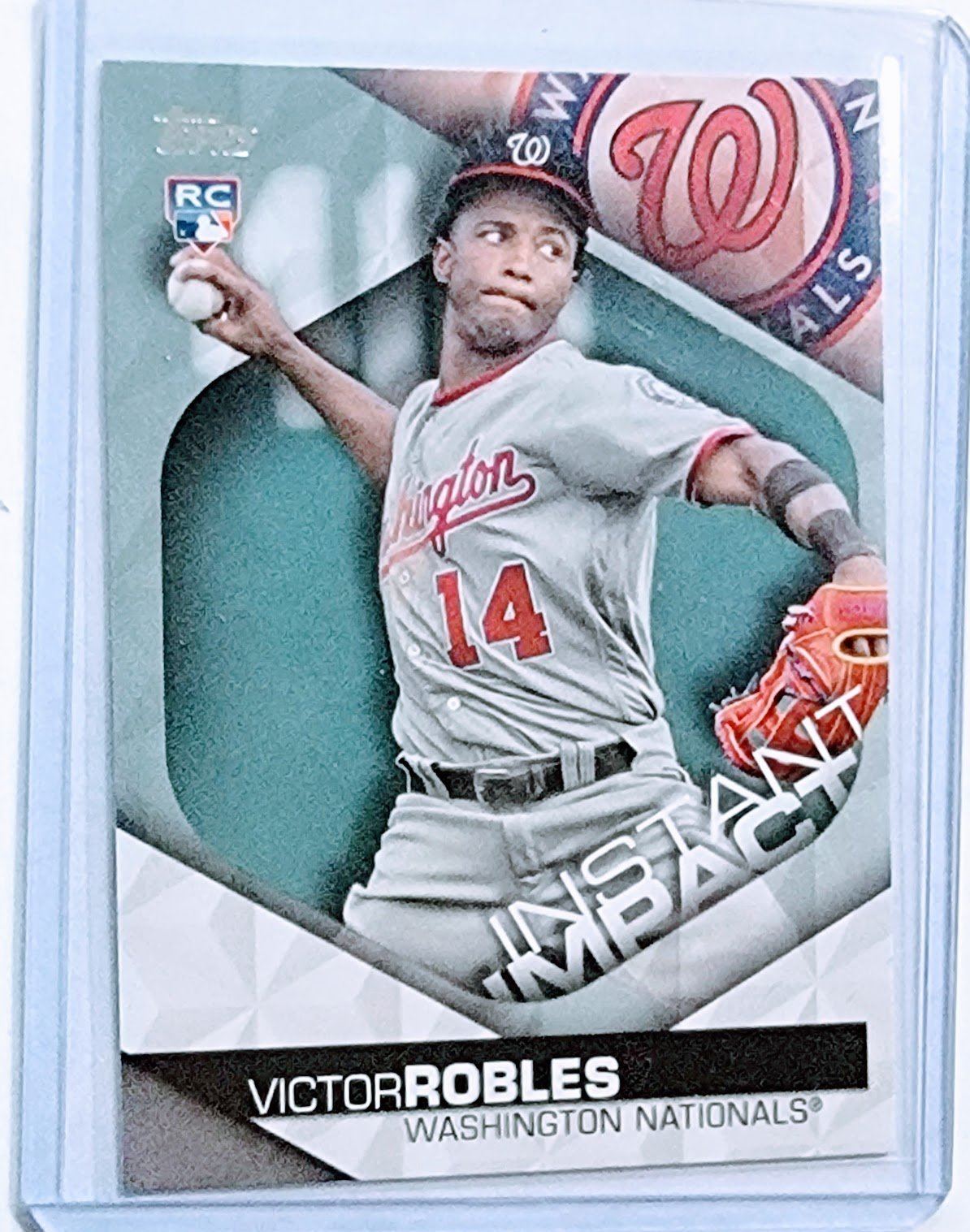 2018 Topps Update Victor Robles Rookie Baseball Card TPTV simple Xclusive Collectibles