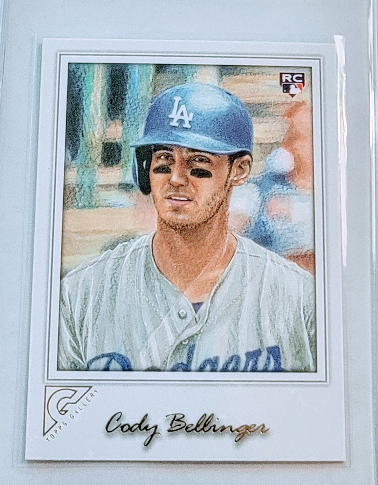 2017 Topps Gallery Cody Bellinger Portrait Rookie Baseball Card TPTV simple Xclusive Collectibles