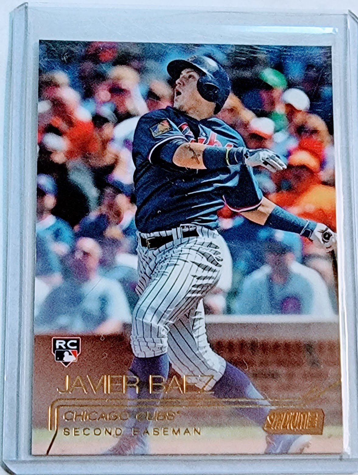 2015 Stadium Club Javier Baez Rookie Baseball Card TPTV simple Xclusive Collectibles