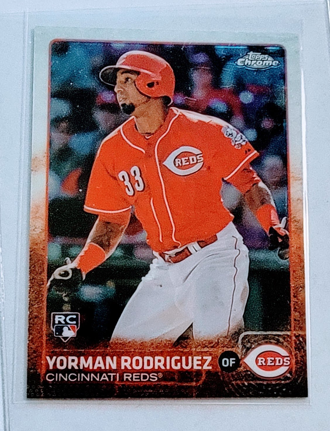 2015 Topps Yorman Rodriguez Rookie Baseball Card TPTV simple Xclusive Collectibles