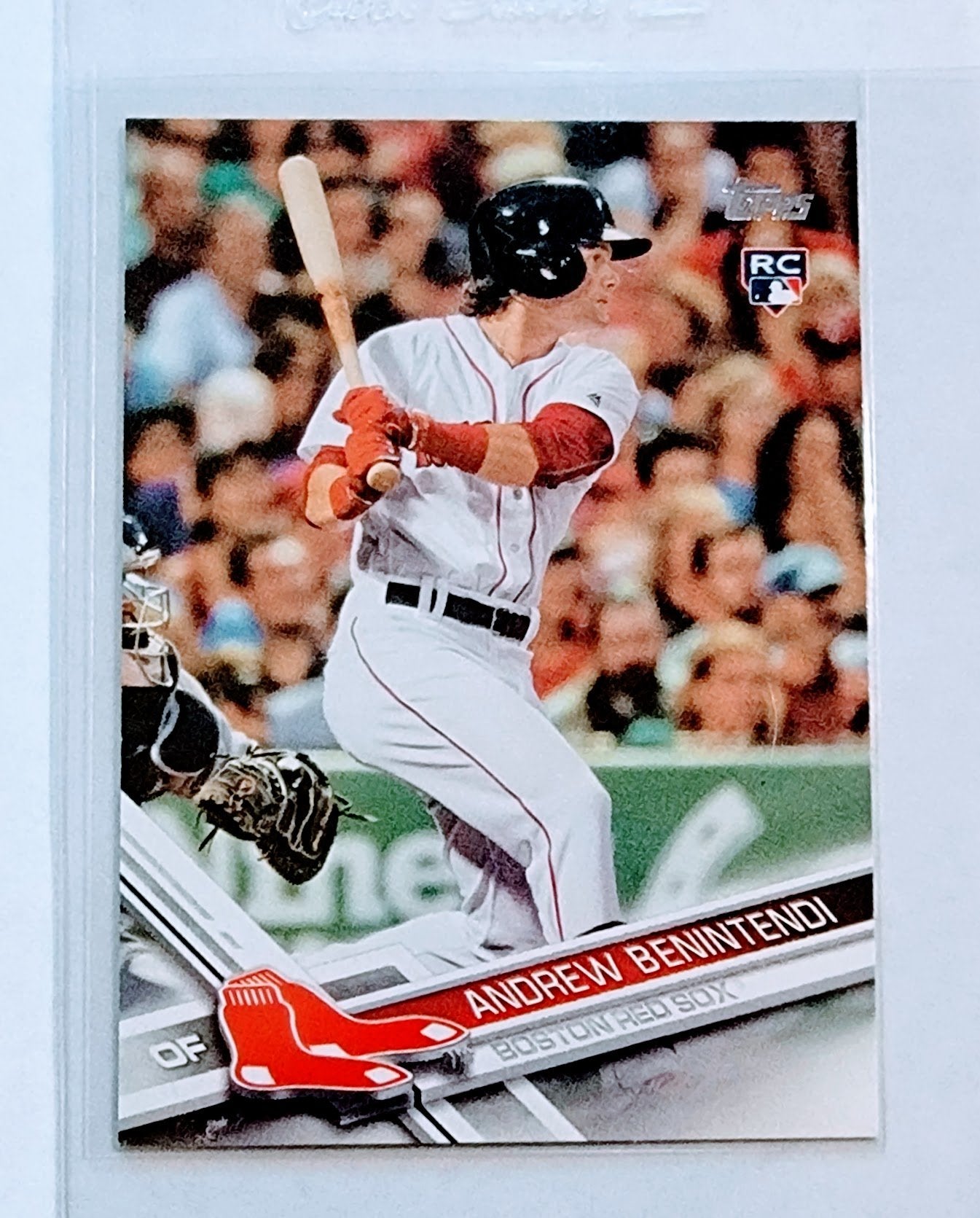 2017 Topps Andrew Benitendi Rookie Baseball Card TPTV simple Xclusive Collectibles