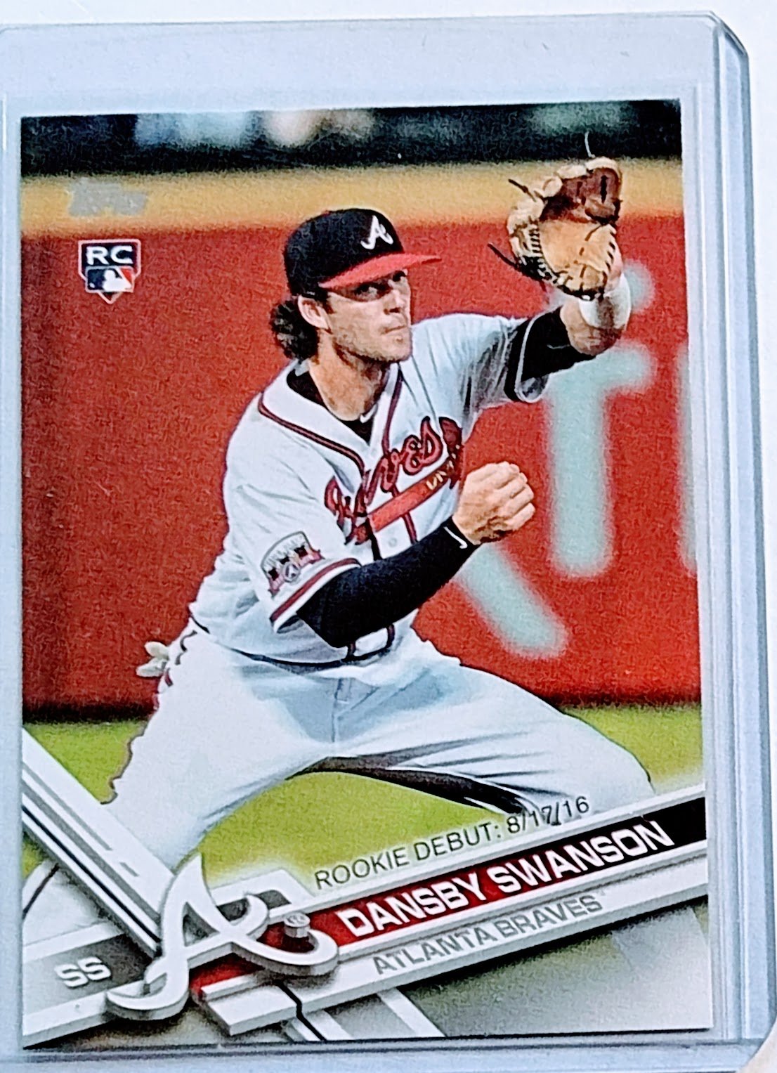 2017 Topps Update Dansby Swanson Rookie Debut Baseball Card TPTV simple Xclusive Collectibles