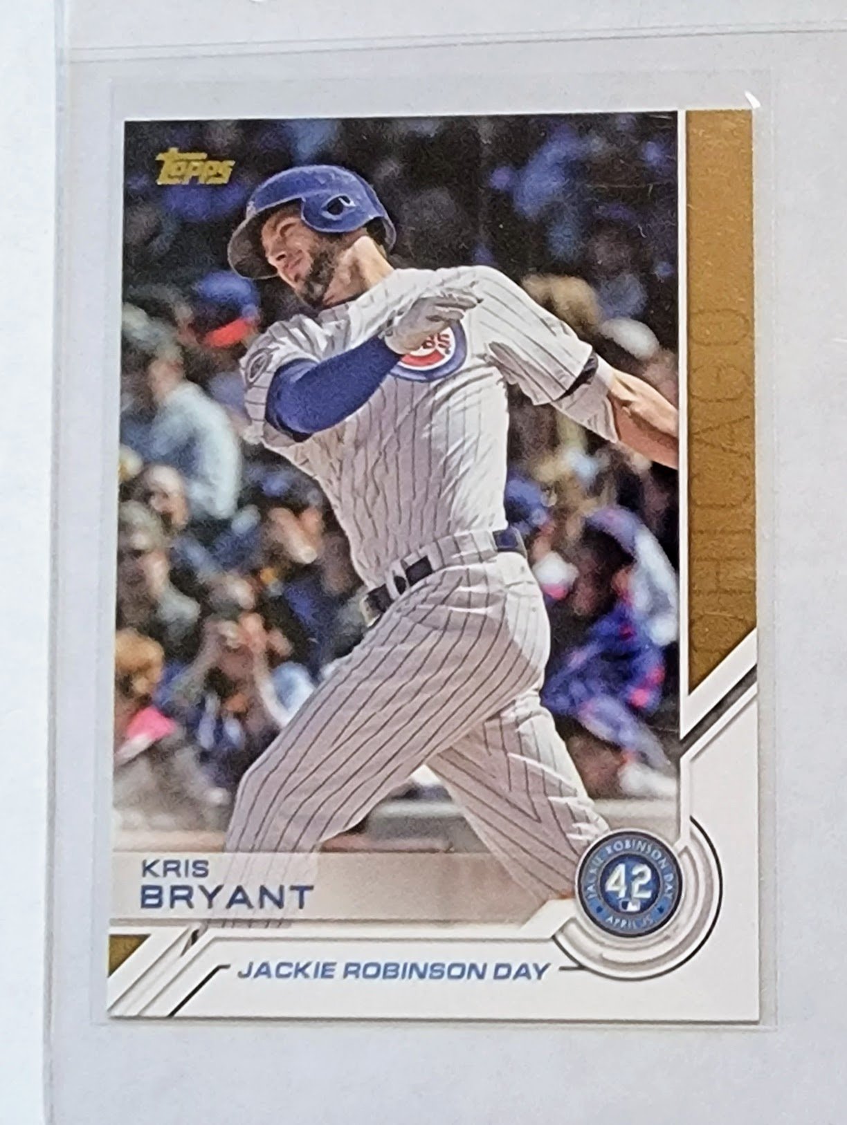 2017 Topps Kris Bryant Jackie Robinson Day Insert Baseball Card TPTV simple Xclusive Collectibles