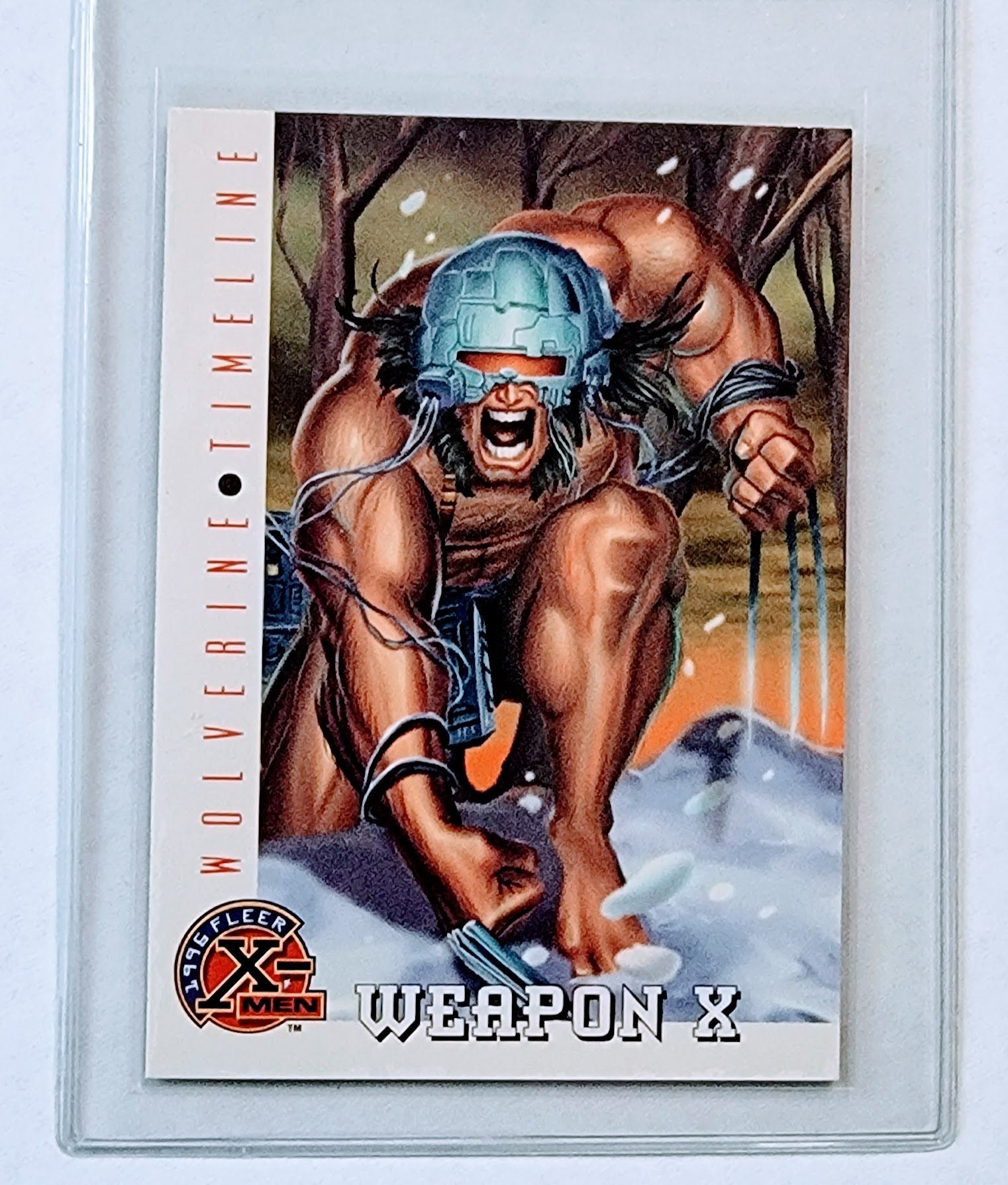 1996 Fleer X-Men Wolverine Timeline Insert Marvel Trading Card cAVM1 simple Xclusive Collectibles