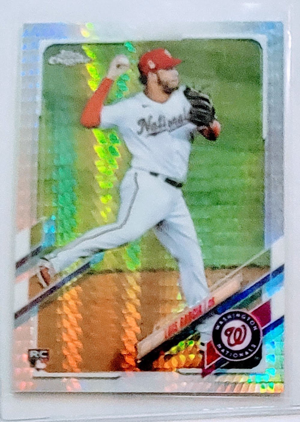 2021 Topps Chrome Luis Garcia Rookie Refractor Baseball Card TPTV simple Xclusive Collectibles