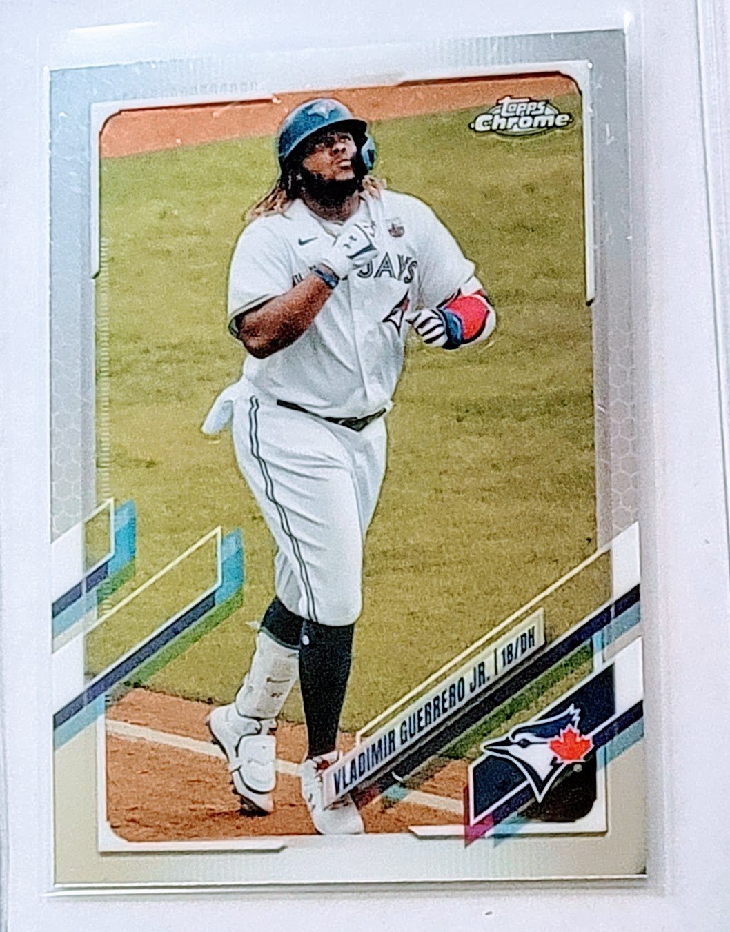 2020 Topps Chrome Vladimir Guerrero Jr Baseball Card TPTV simple Xclusive Collectibles