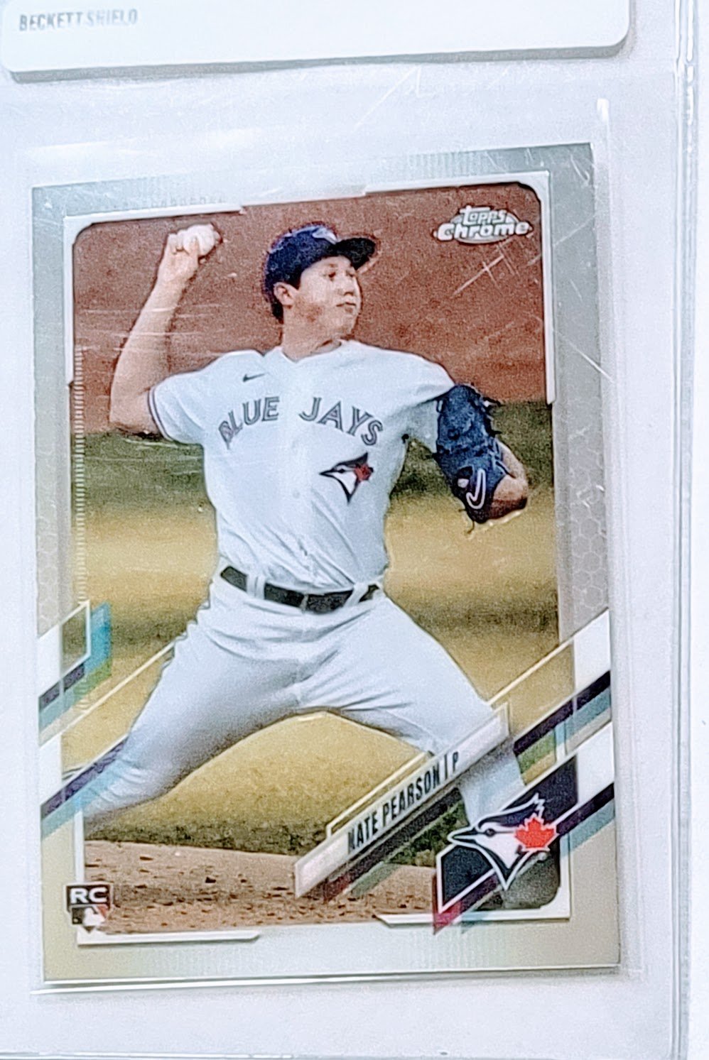 2020 Topps Chrome Nate Pearson Rookie Baseball Card TPTV simple Xclusive Collectibles