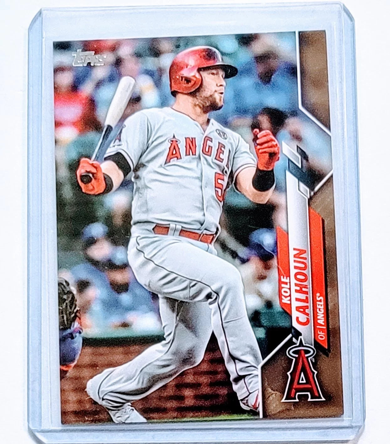 2020 Topps Kole Calhoun Gold #'d/2020 Parallel Baseball Card TPTV simple Xclusive Collectibles