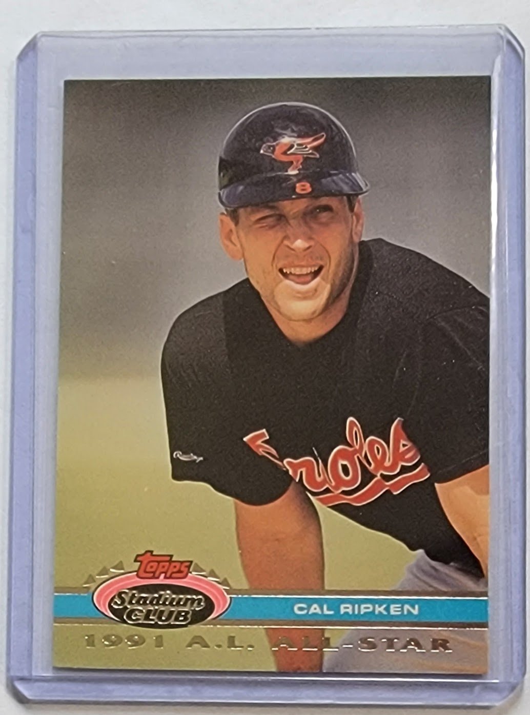 1992 Topps Stadium Club Dome Cal Ripken 1991 All Star MLB Baseball Trading Card TPTV simple Xclusive Collectibles