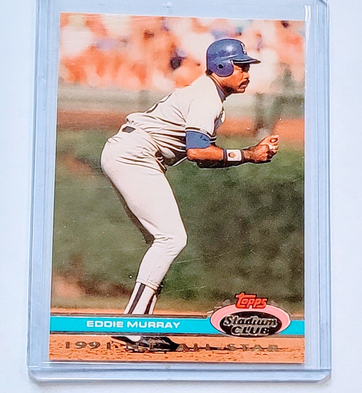 1992 Topps Stadium Club Dome Eddie Murray 1991 All Star MLB Baseball Trading Card TPTV simple Xclusive Collectibles