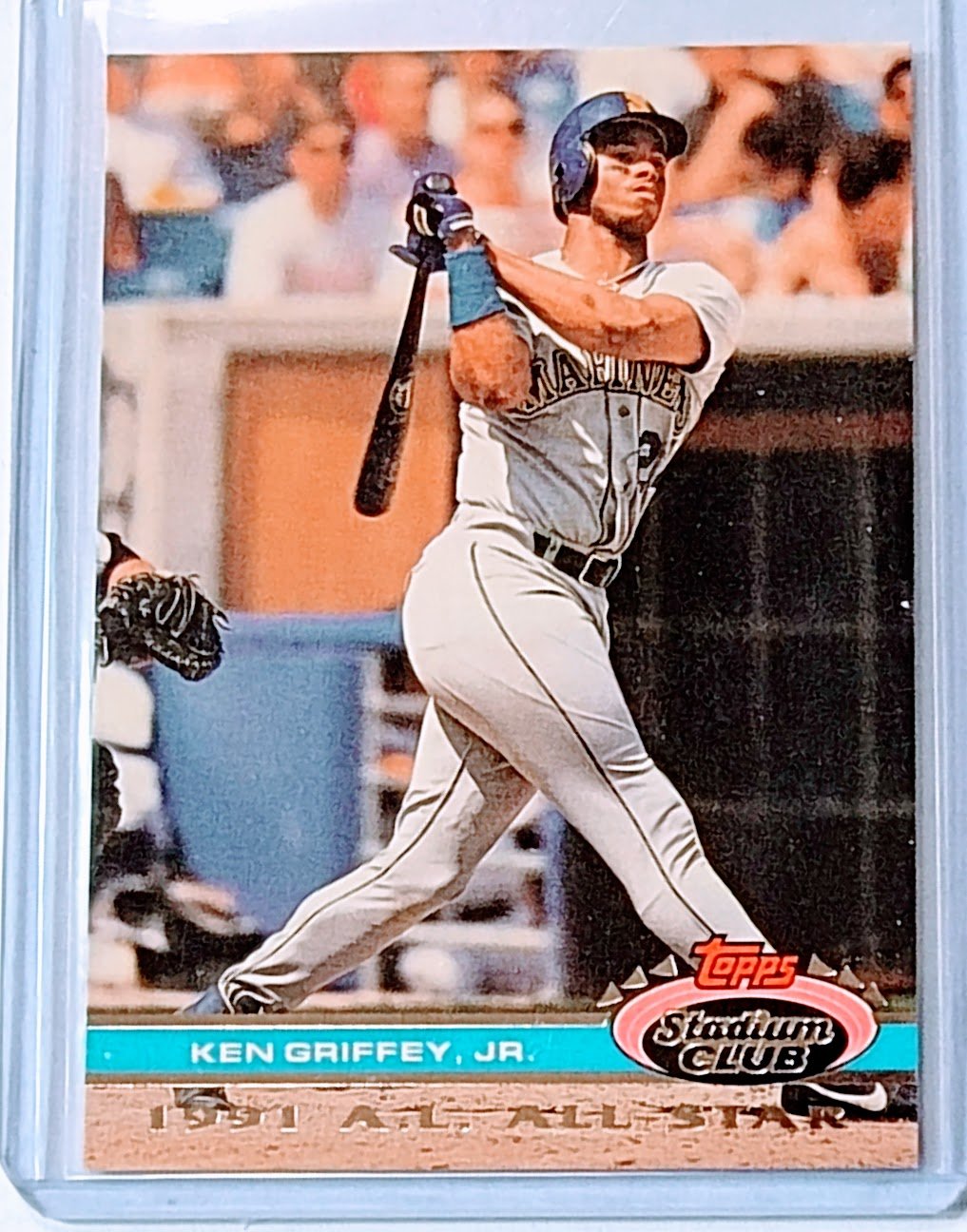 1992 Topps Stadium Club Dome Ken Griffey Jr 1991 All Star MLB Baseball Trading Card TPTV simple Xclusive Collectibles