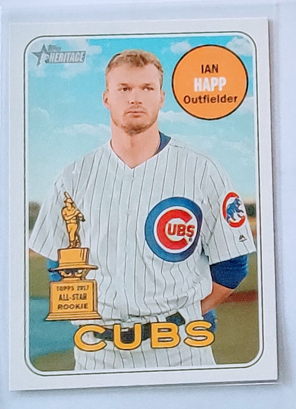 2018 Topps Heritage Ian Happ All Star Rookie Baseball Card TPTV simple Xclusive Collectibles