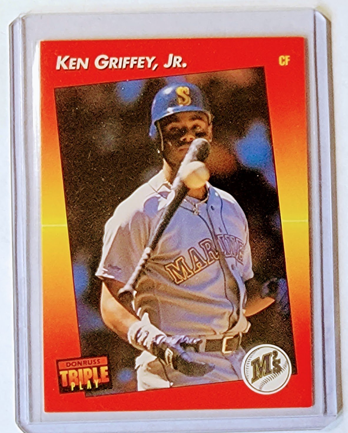 1992 Donruss Triple Play Ken Griffey Jr Baseball Trading Card TPTV simple Xclusive Collectibles
