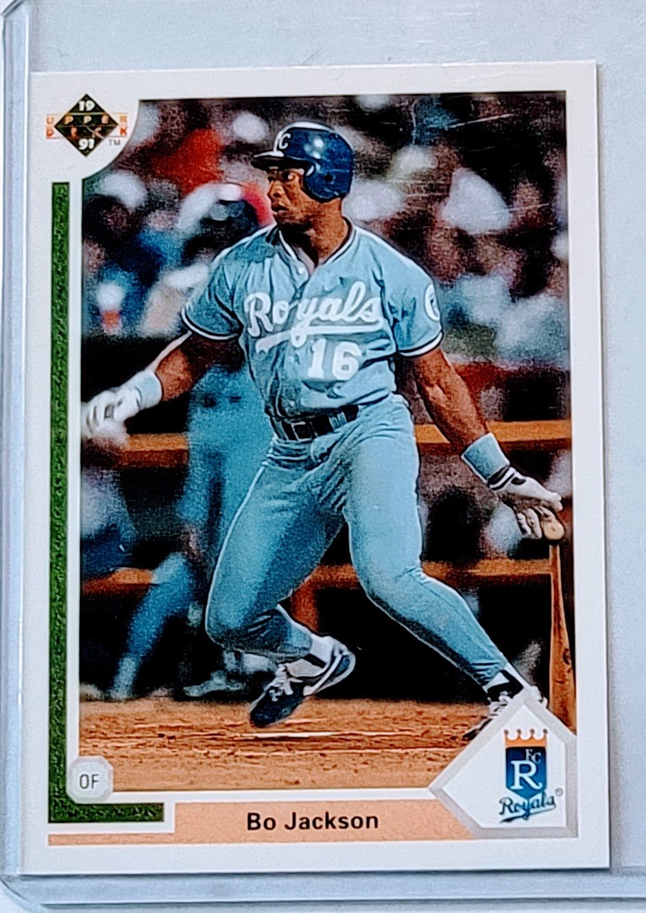 1991 Upper Deck Bo Jackson Baseball Trading Card TPTV simple Xclusive Collectibles   