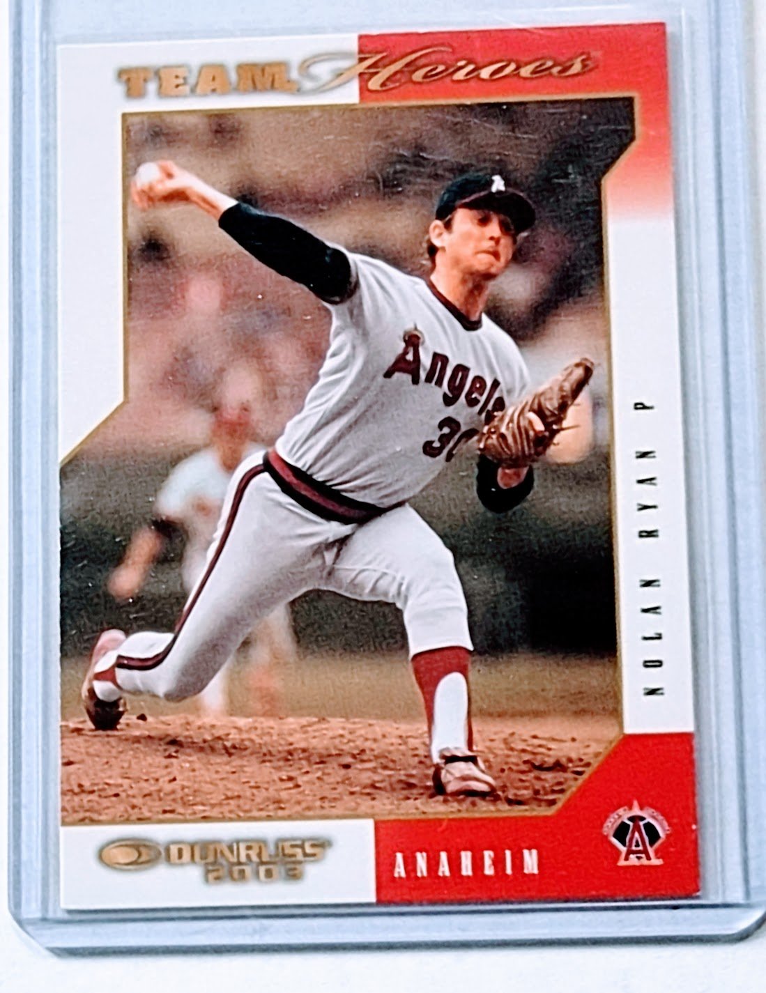 2003 Donruss Nolan Ryan Team Heroes Baseball Trading Card TPTV simple Xclusive Collectibles