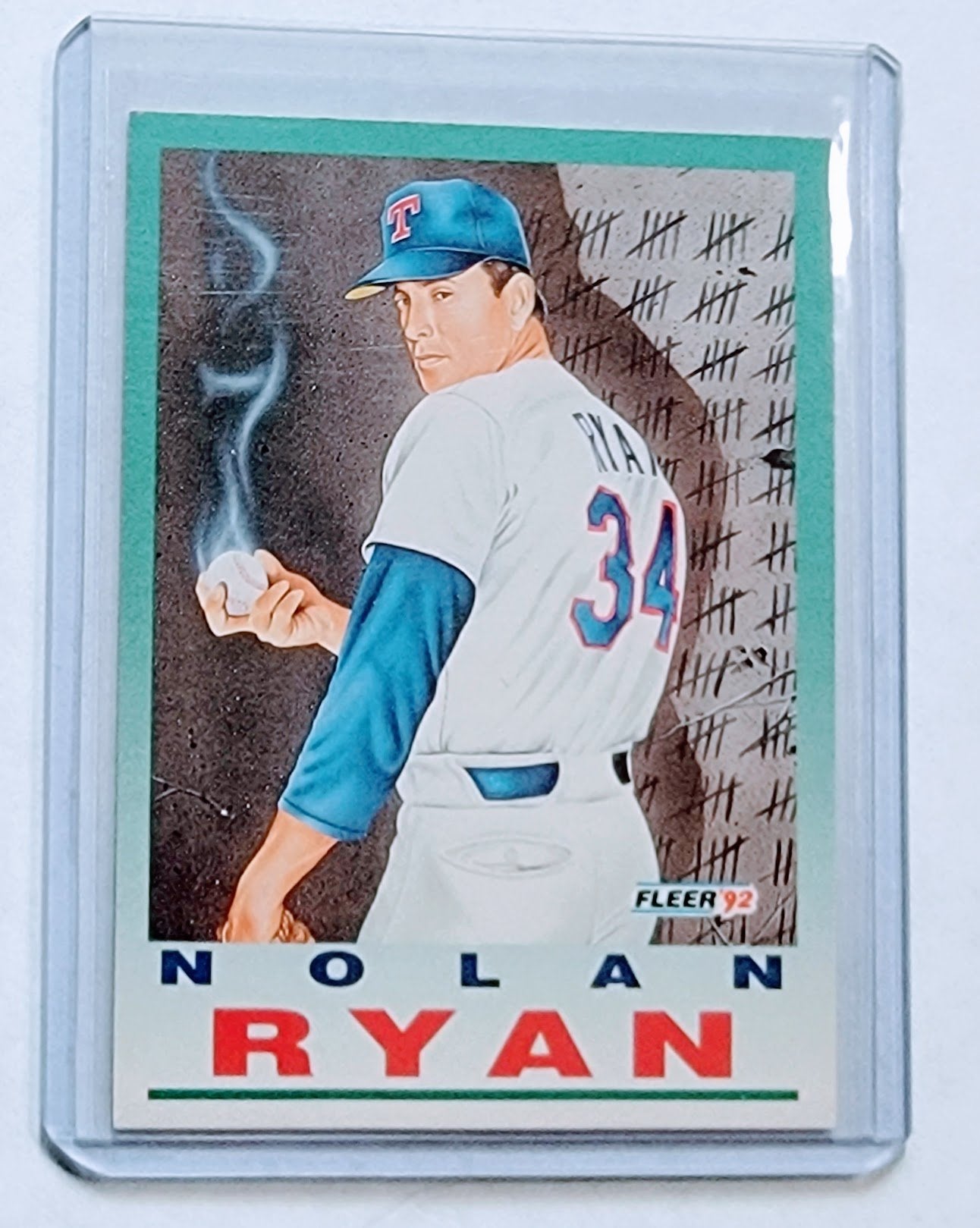 1992 Fleer Nolan Ryan Pro Vision Whose Next Baseball Trading Card TPTV simple Xclusive Collectibles