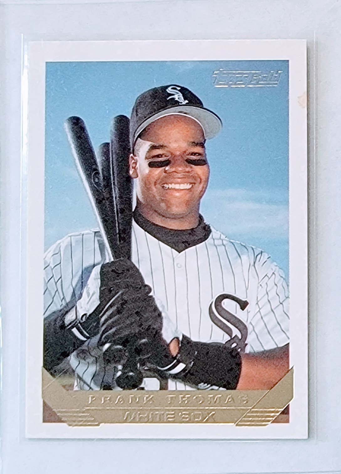 1993 Topps Frank Thomas Gold G-VG Baseball Trading Card TPTV simple Xclusive Collectibles