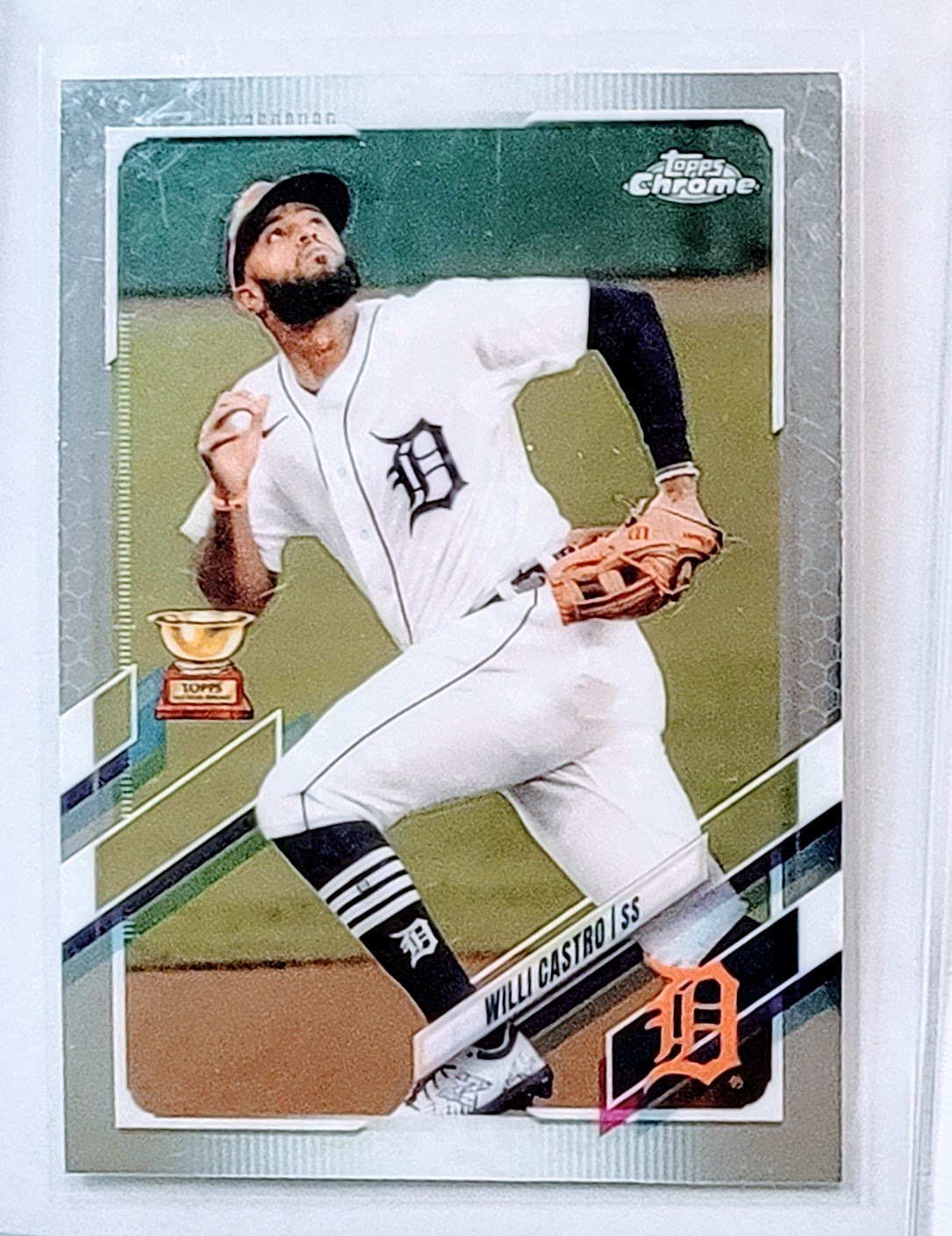 2021 Topps Chrome Willi Castro All Star Rookie Cup Baseball Trading Card TPTV simple Xclusive Collectibles