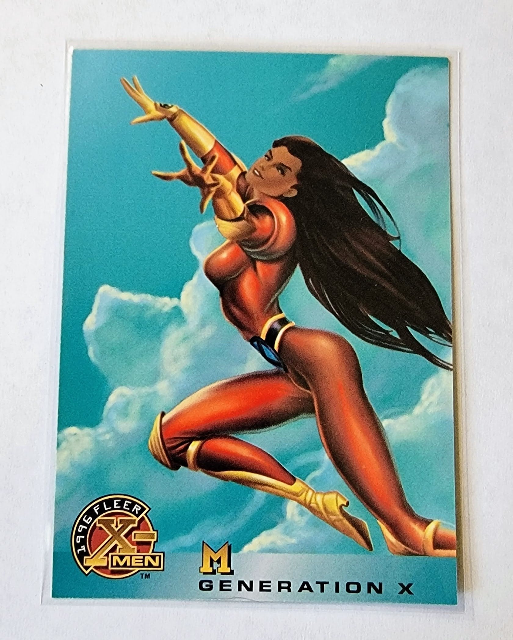 1996 Fleer X-Men 'M' Generation X Marvel Trading Card MCSC1 simple Xclusive Collectibles