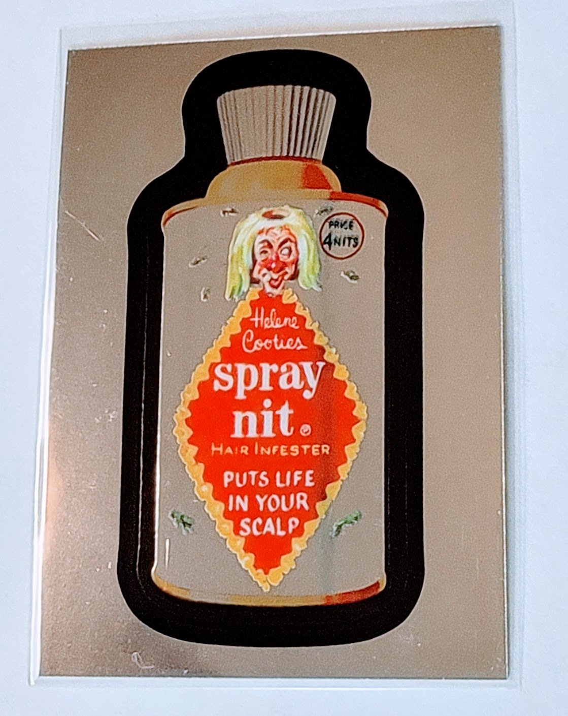 2014 Topps Chrome Wacky Packages Spray Nit Sticker Trading Card MCSC1 simple Xclusive Collectibles
