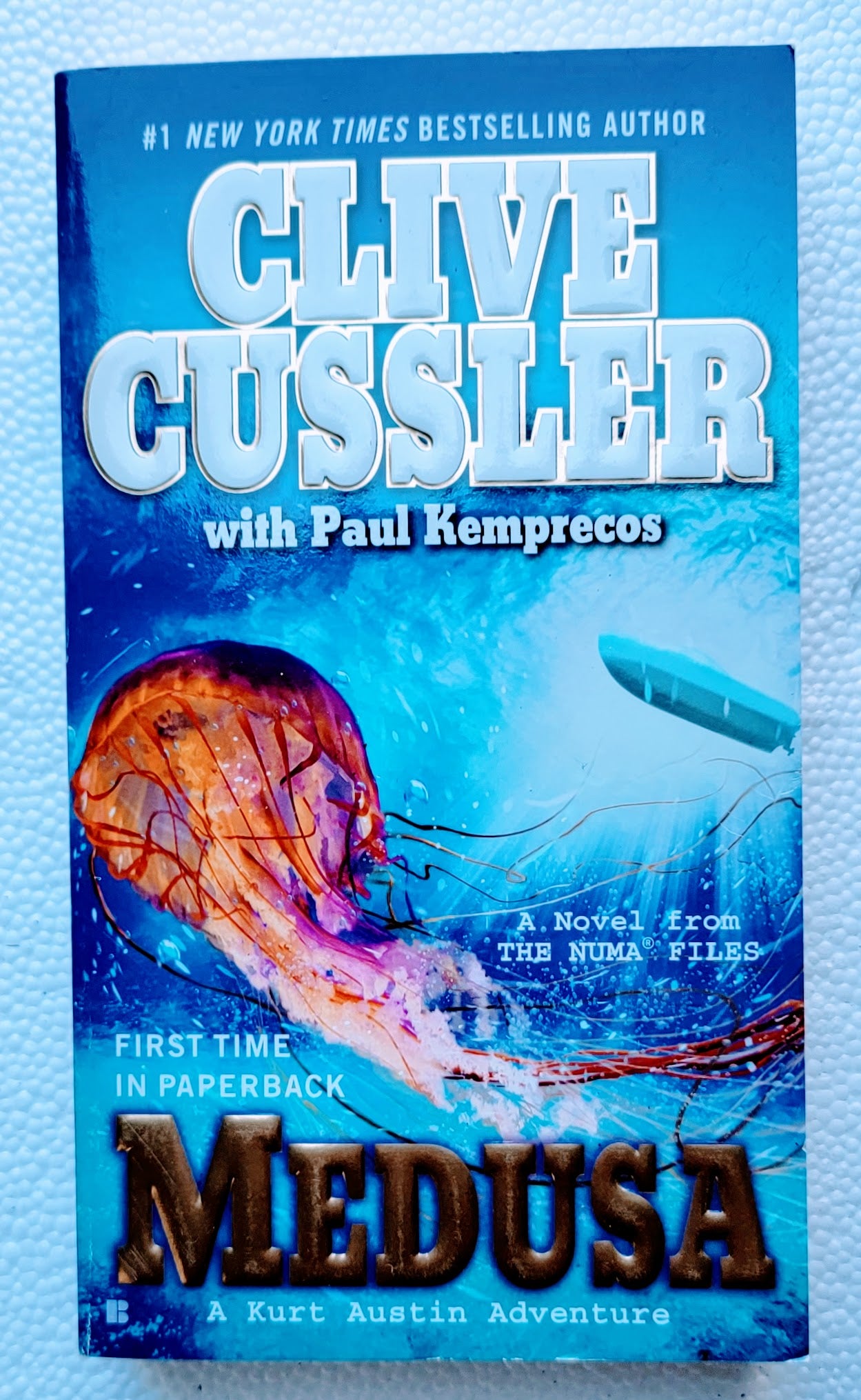 Medusa Book by Clive Cussler: Dive into Adventure and Intrigue Xclusive Collectibles