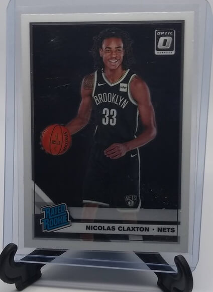2019-20 Donruss Optic Basketball Nicolas Claxton Rated Rookie Card simple Xclusive Collectibles