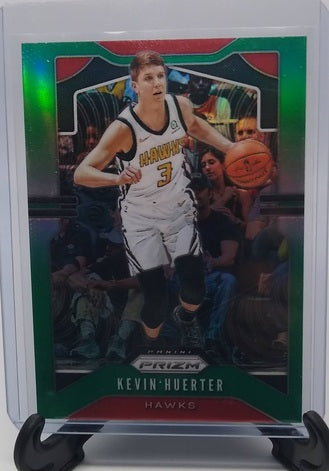 2019-20 Panini Prizm Kevin Huerter Green Refractor Basketball Card simple Xclusive Collectibles   