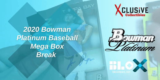 2020 Bowman Platinum Baseball Mega Box 