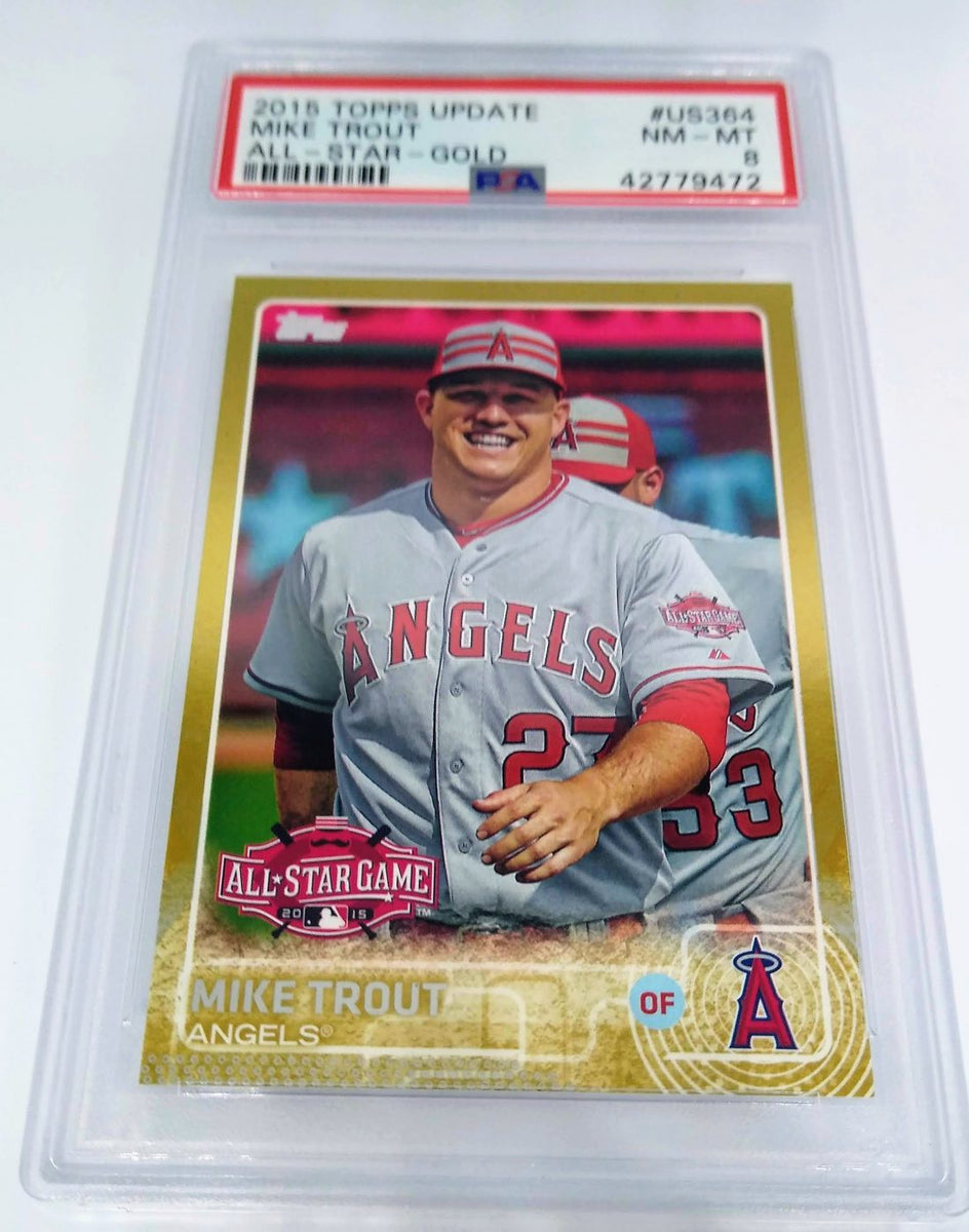  Mike Trout 2015 All-Star Game Special Insert Baseball