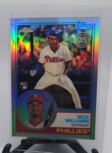 Nick Williams Baseball Cards & Collectibles for Sale